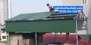 Thợ làm mái tôn tại Quận Tân Phú TPHCM uy tín chất lượng