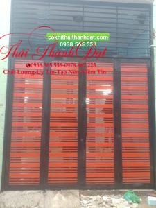 Thợ làm cửa cổng sắt 4 cánh tại quận Tân Phú