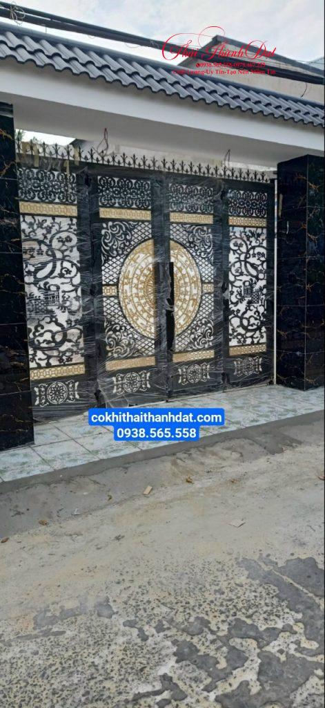 Cửa cổng sắt an toàn,