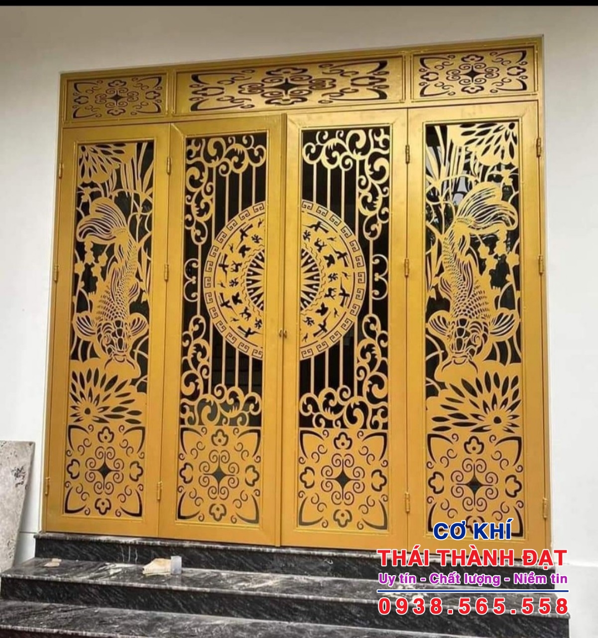 Báo giá làm cửa cổng sắt tại Thủ Dầu Một