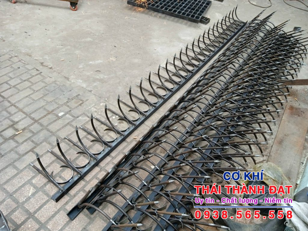 Cung cấp chông sắt hàng rào chống trộm tại TP Thuận An - Bình Dương