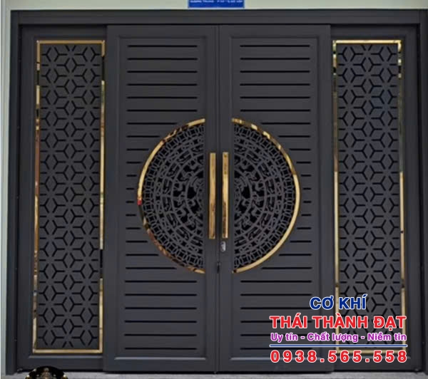 Báo giá làm cửa cổng trượt quay tại Quận 4