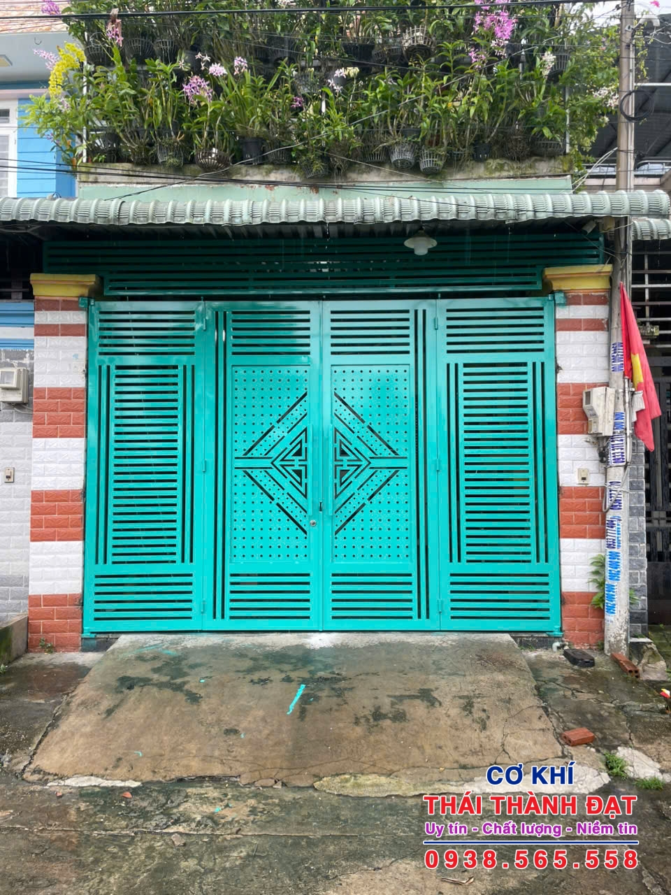 Dịch vụ làm cửa cổng sắt tại Thủ Đức giá tốt