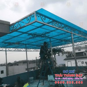 Đơn vị thi công mái poly chất lượng cao tại Tân Uyên