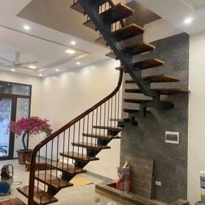 Làm cầu thang sắt xương cá tại Quận Tân Phú 1