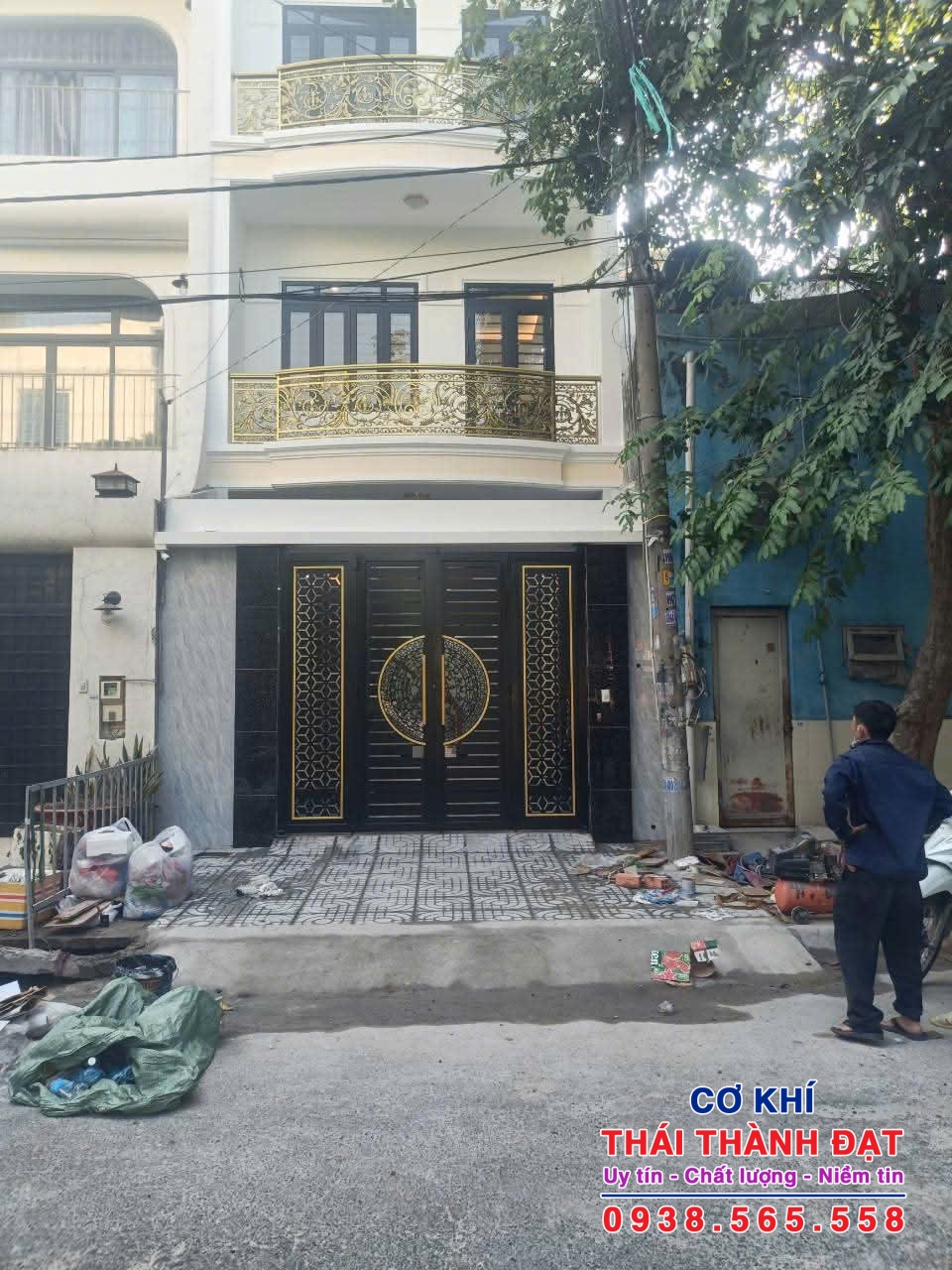 Làm cửa cổng CNC tại Quận 2