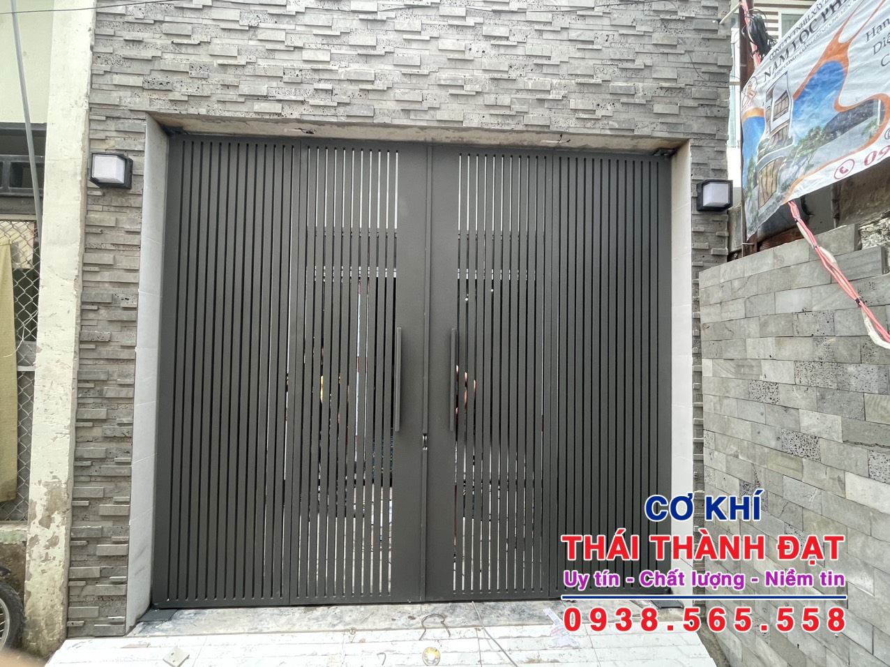 Làm cửa cổng sắt tại Bình Thạnh