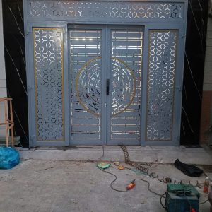 Báo giá làm cửa cổng trượt quay tại Quận 10