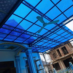 Giá mái nhựa poly lấy sáng tại Bình Chánh bao nhiêu tiền