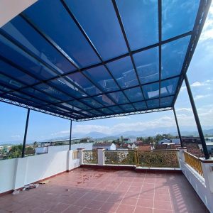 Giá mái nhựa poly lấy sáng tại Bình Chánh bao nhiêu tiền