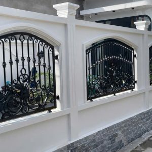 Làm hàng rào sắt mỹ thuật tại Quận 9