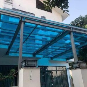 Thi công lợp mái nhựa poly tại Biên Hòa