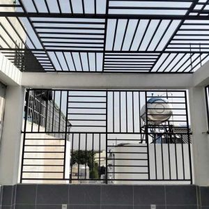 Lắp đặt khung sắt chuồng cọp sân thượng tại Thủ Đức