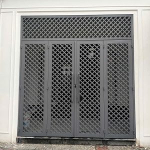 Thi công cửa cổng sắt đẹp tại Quận 12