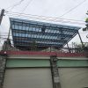 Thi công mái nhựa poly lấy sáng tại Quận 8
